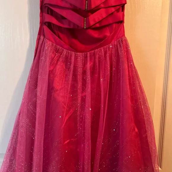 Adrianna Papell Vibrant Pink Formal Dress - Picture 7 of 7
